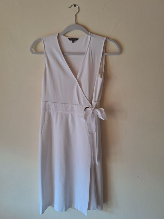 Рокля лен,рокля Massimo dutti XS/S