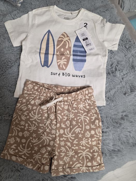 Compleu vară băieți, mărimea 86