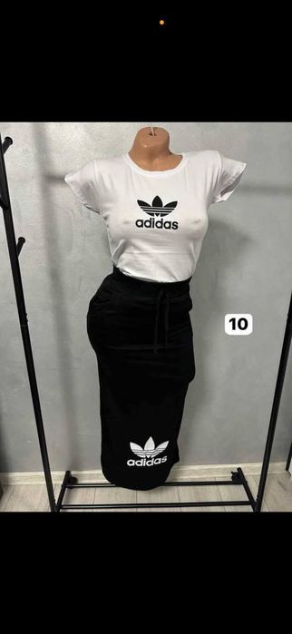 Compleu fusta și tricou s m l xl livrare rapida prin curier