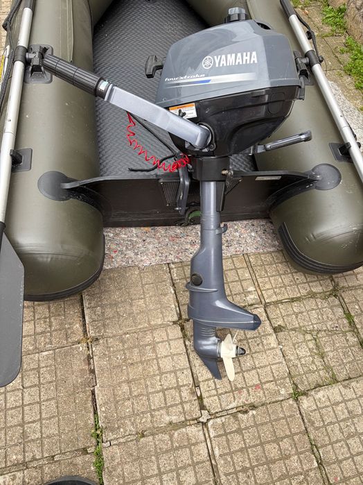 Лодка с мотор 2,5к Ямаха