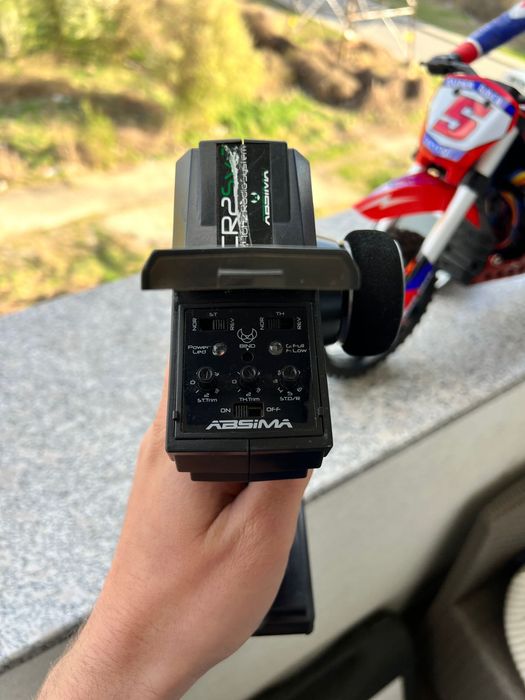 Cross bike cu telecomanda 1/4 model de mare viteza