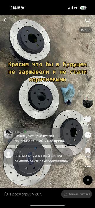 Тормозниые диски для ваз