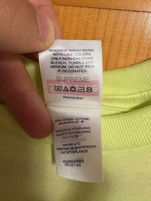 Supreme Playboi Carti Tee Pale Green