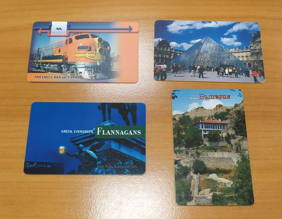 4 броя фонокарти Мобика