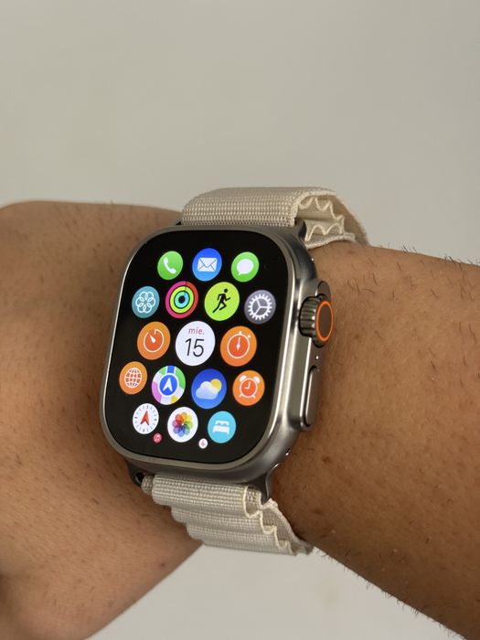 Apple Watch Ultra 2, GPS, Cellular, Carcasa Natural Titanium 49mm