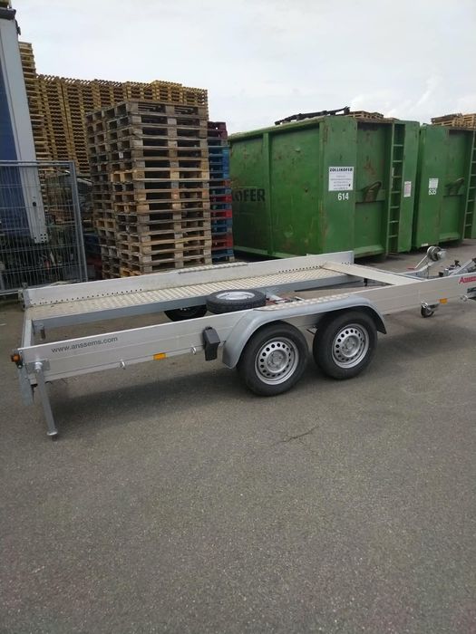 Platforma/Remorca auto  Anssems dublu ax