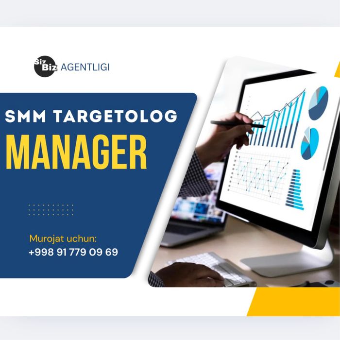 SMM Mobilograf + Targetolog Xizmatingizda