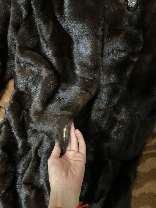 Норковая шуба (цельная)
