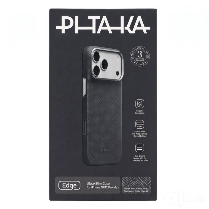 Pitaka Iphone 18 pro max 100%