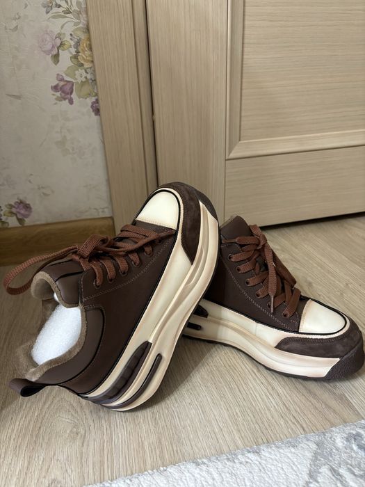 Теплые кеды 38 размер