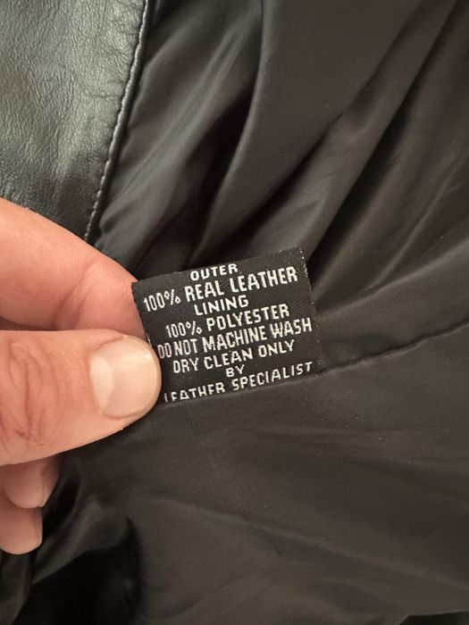 Geaca de piele naturala dama L