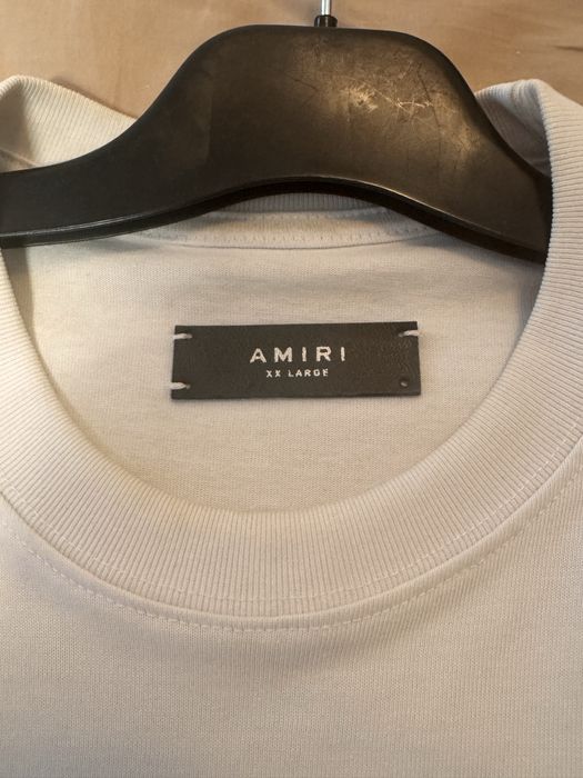 Tricou Amiri Alb