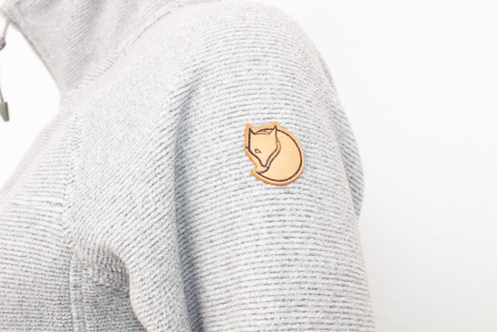 Fjallraven Ronja Fleece оригинално дамско поларено яке сиво цял цип XS