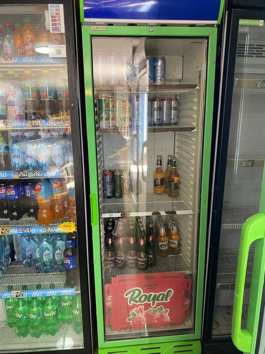 Витринный холодильник, морозильник