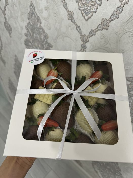 Клубника в шоколаде ввиде сердечки