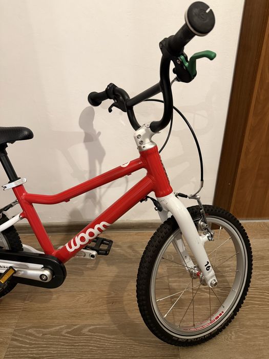Woom 3 go rosu 16 inch