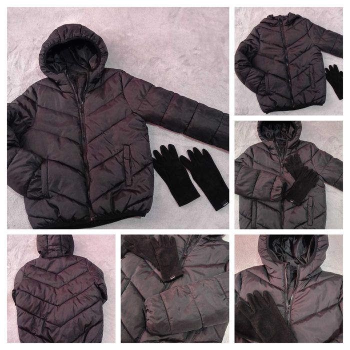 Детско яке в отлично сьстояни + подарьк рькавици Quechua