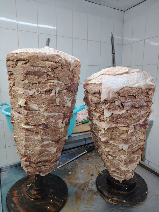 Мясо для донера на шампуре