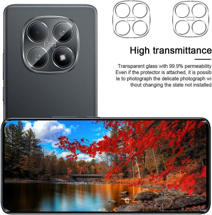 Стъклен протектор за камера за xiaomi redmi note 15 4g