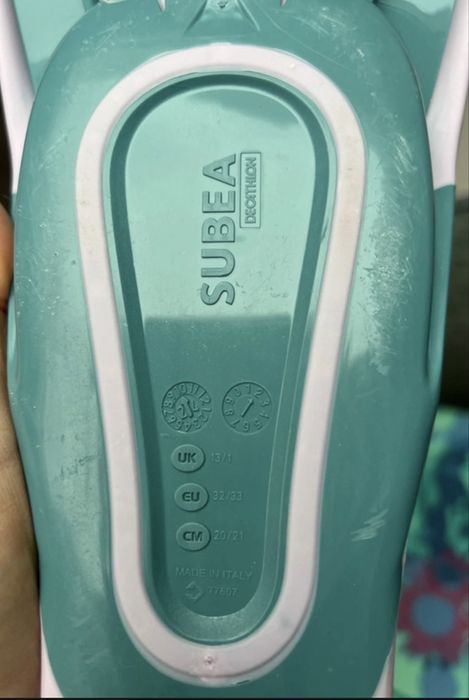 Labe înot copii/ fete/unisex  SUBEA – mărimea 32–33