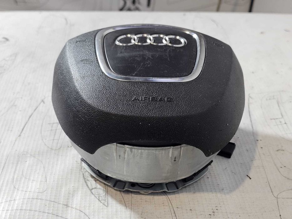 Airbag volan șofer Audi A4 B8 / A5 8T / Q5 8R 2008-2015 2014 2.0 TDI 100kW Cod OEM: 8K0880201E (5E3)