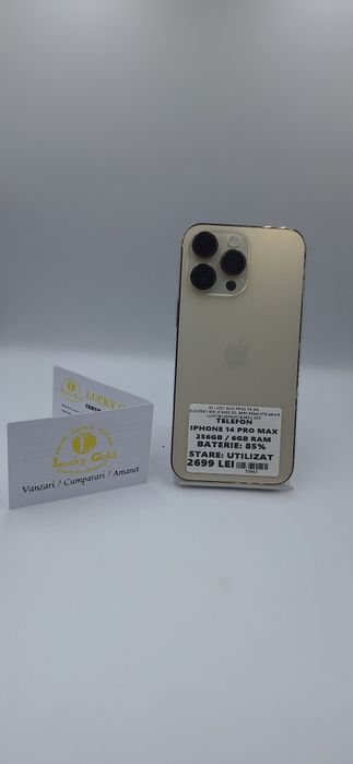 IPhone 14 Pro Max 256Gb 85% Baterie Garantie/Factura #53663