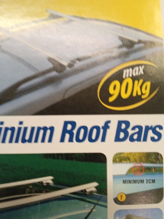 Багажни греди 120 см АЛУМИНИЕВИ