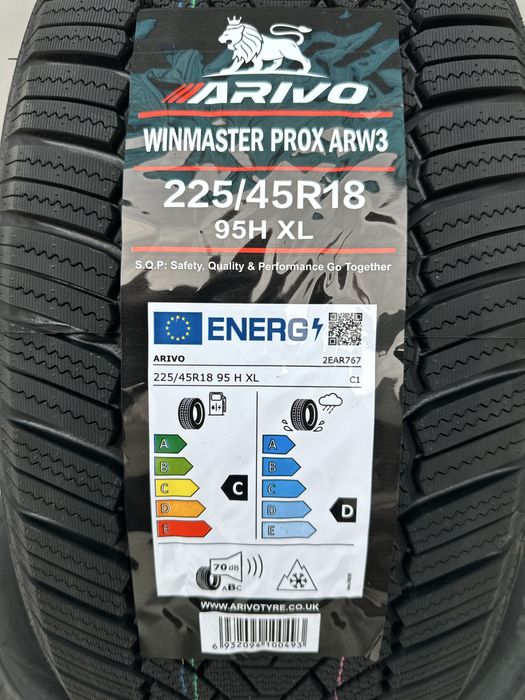Нови зимни гуми ARIVO WINMASTER PROX ARW3 225/45R18 95H XL БОРД 2254518