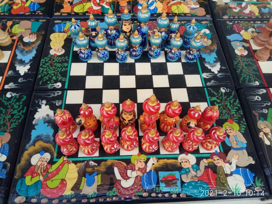 Подарки национальный Шахматы ручная работа оптом и в розницу