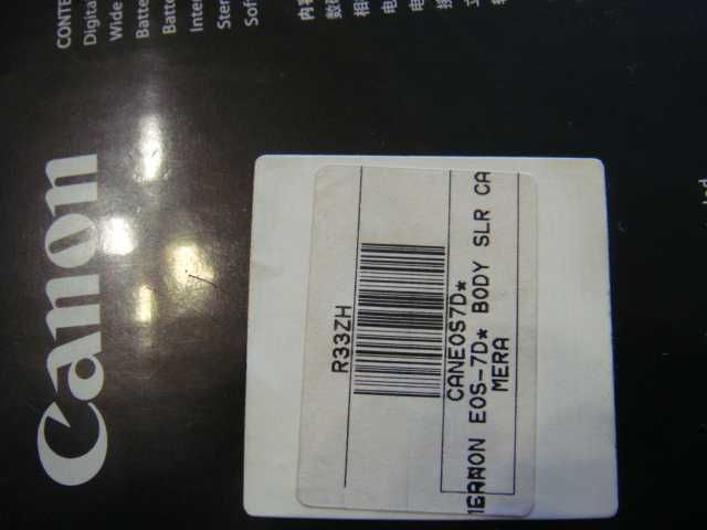 Зеркальный фотоаппарат Canon EOS 7D