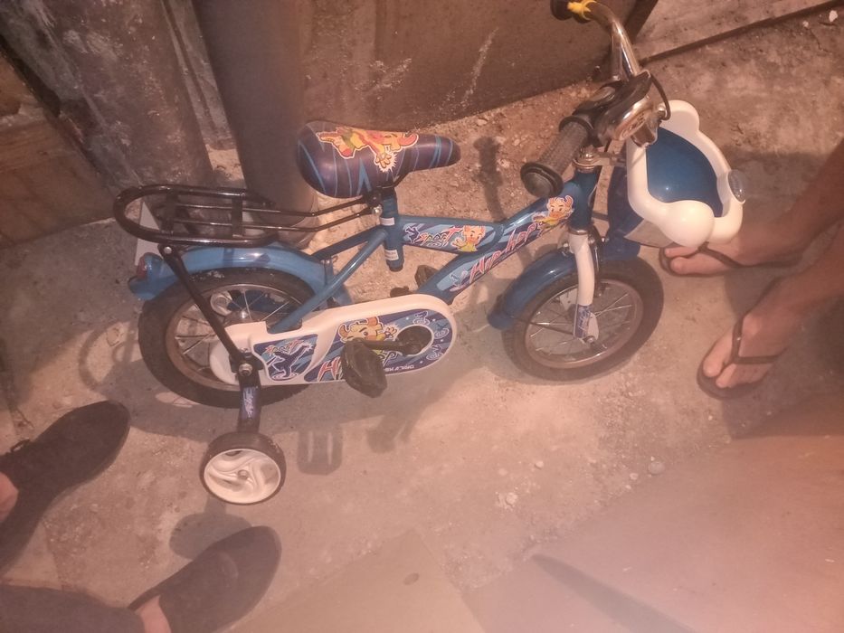 Детско колело синьо