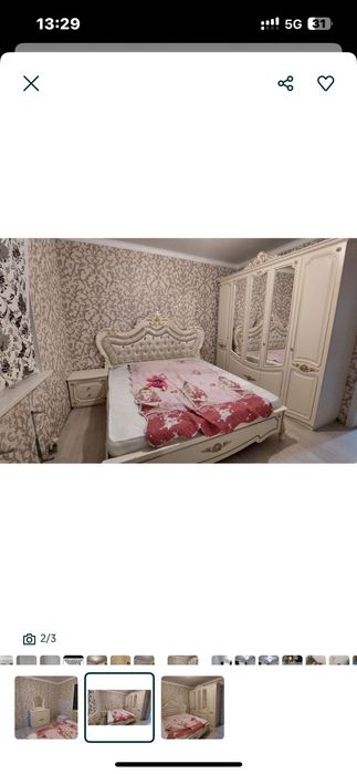 Спальный гарнитур в идеальном состоянии