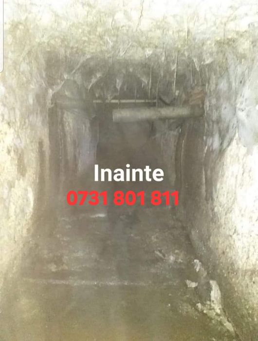 Curățenie subsol și inlocuire conducte