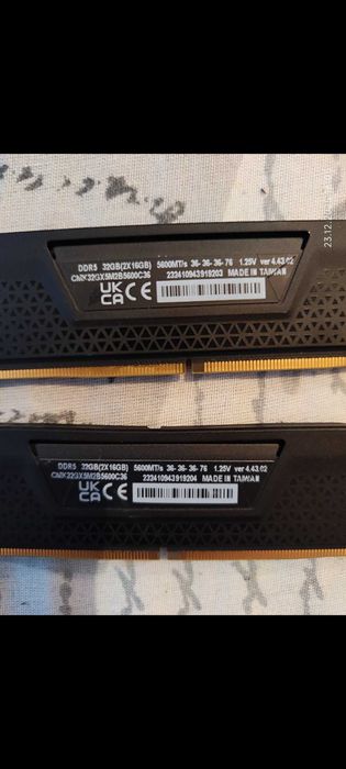 Рам памет 32GB DDR5 5600 Corsair Vengeance