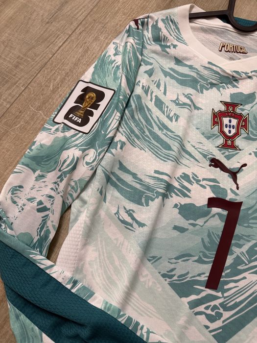 Tricou de fotbal maneca lunga Puma Portugalia Cristiano ronaldo 7 cr7 marime L world cup 2026