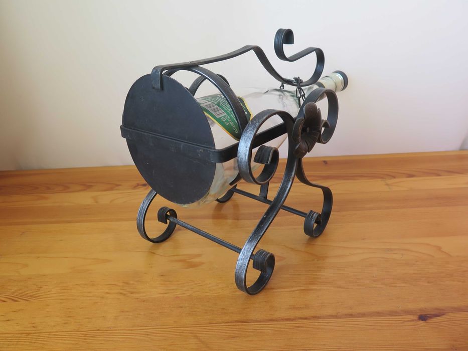 Декантер,поставка за

бутилка,ковано желязо