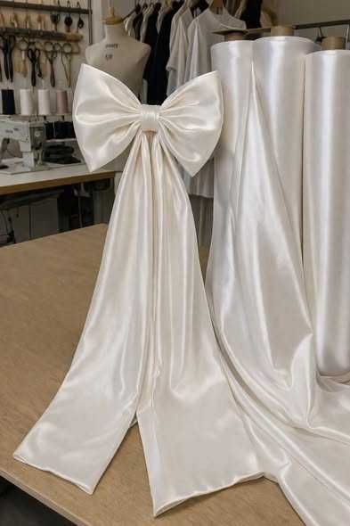 Fundițe decor nuntă – satin premium,