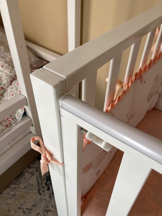 Детский манеж с бортиками