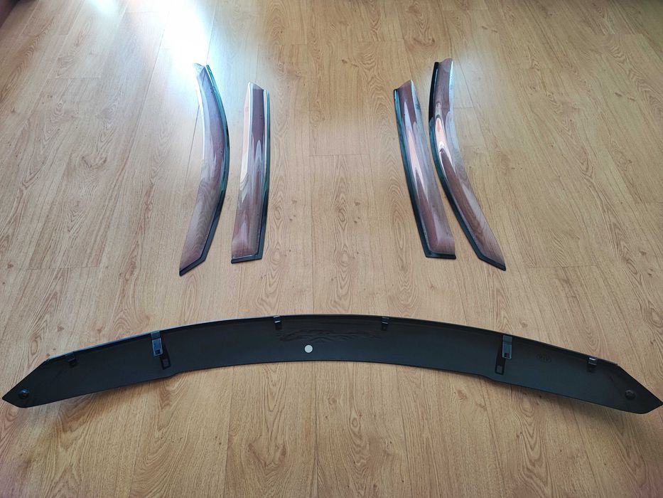 Ветробрани комплект 4 бр. и дефлектор за преден капак за Kia Optima