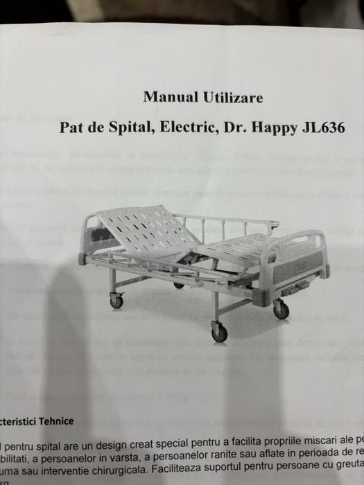 Pat Spital Electric cu 3 Functii Dr.Happy JL636