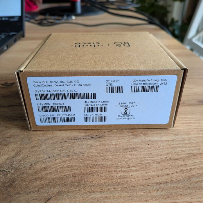 Нови слушалки (earbuds) Bang & Olufsen Cisco 950