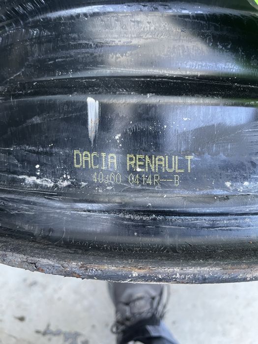 4бр Метални джанти 16 цола 5/114,4мм Dacia Renault