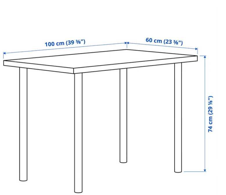 masa bucatarie ikea  alb negru
