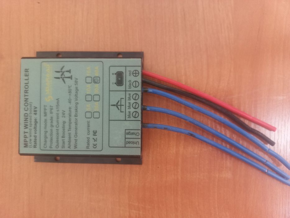 Mppt контроллер заряда батареи и скорости ветровика