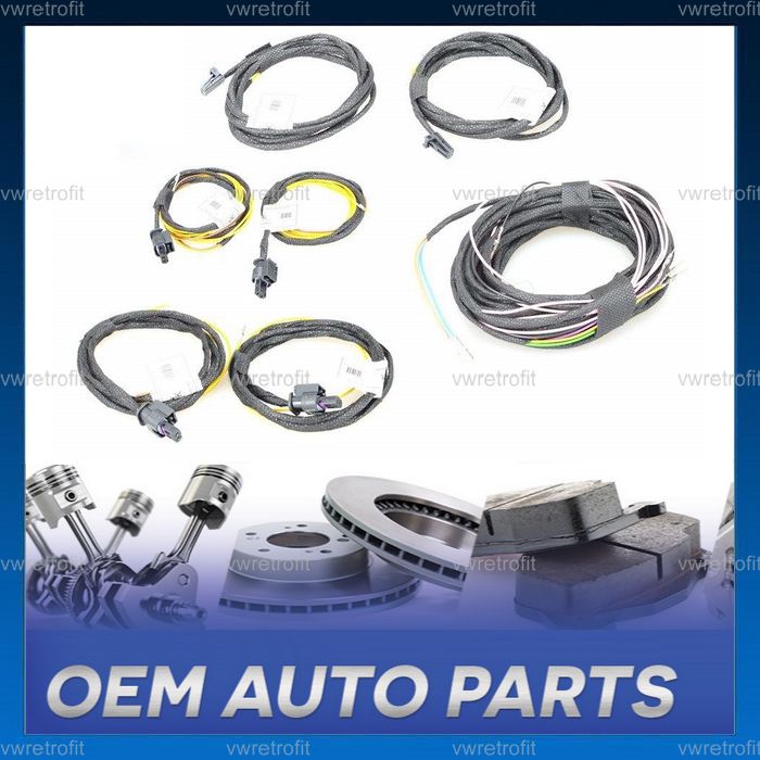 Cablaj pentru retrofit Keyless Kessy Entry Audi A4 A5 A6 Q5 - Complet