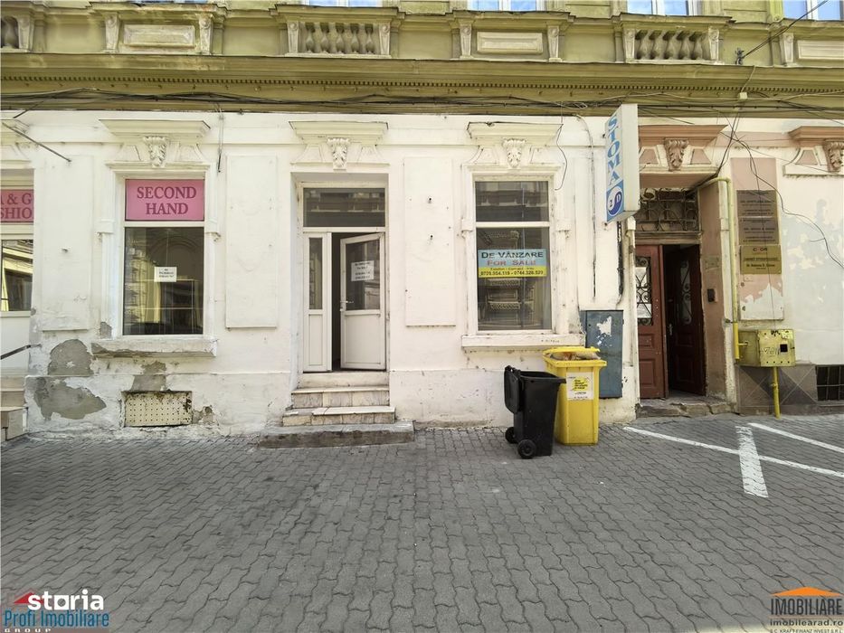Spatiu Comercial  Birou Ultracentral Arad – Acces StradĂ – 39.000