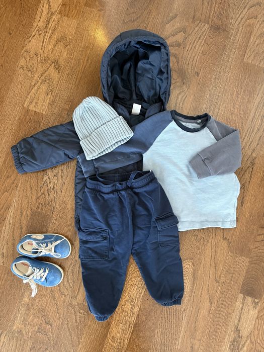 Пролетен лот за момче в размер 80 на Next и H-&M