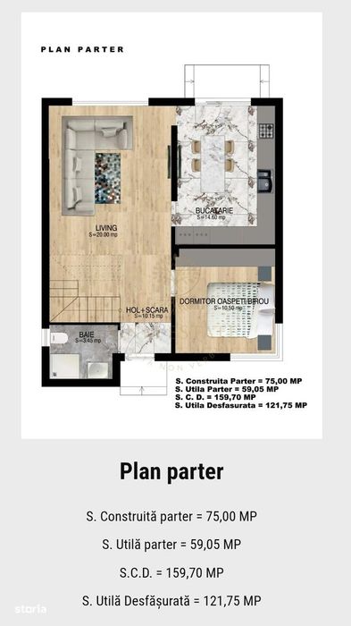 Comision 0% | Vila P+1 | 122 m.p. Bragadiru - Safirului