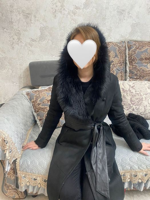 Пальто зимнее, горная коза