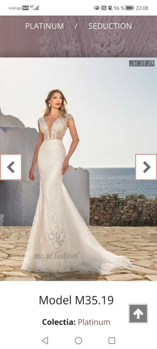 Rochie de mireasa Maya Fashion.